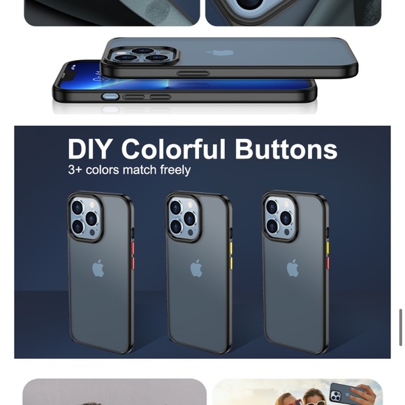 Iphone pro frosted case for 6.1" screen from amazon - Picture 9 of 14